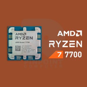amd ryzen 7 7700 with wraith prism cooler [tray]