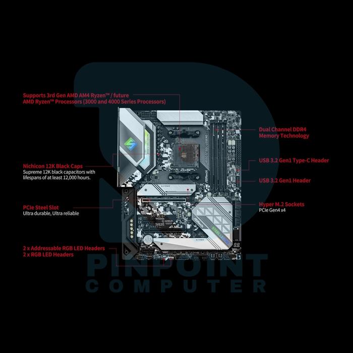 asrock b550 steel legend asrock b550 steel legend