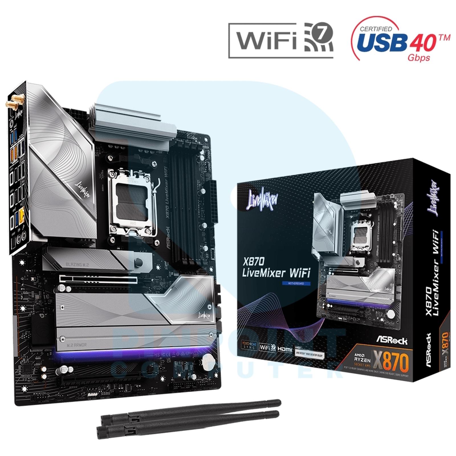 asrock x870 livemixer wifi asrock x870 livemixer wifi