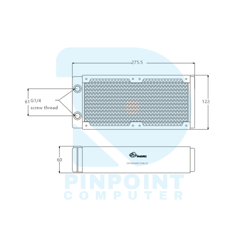 bykski copper radiator rc series 60mm thickness cr rd120rc tk60 v2 / cr rd240rc tk60 v2 / cr rd360rc tk60 v2 / cr rd480rc tk60 v2 bykski copper radiator rc series 60mm thickness cr rd120rc tk60 v2 / cr rd240rc tk60 v2 / cr rd360rc tk60 v2 / cr rd480rc tk60 v2