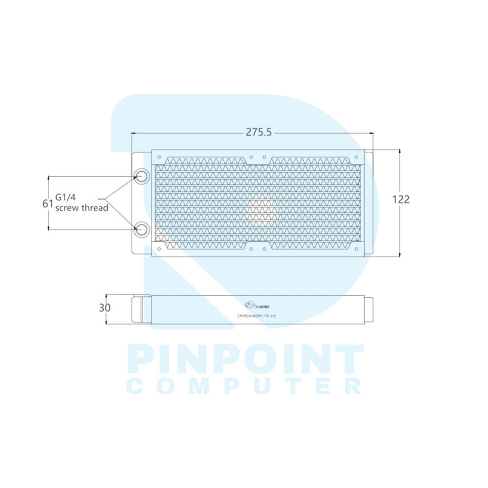 bykski copper radiator rc series 30mm thickness cr rd120rc tn v2 / cr rd240rc tn v2 / cr rd360rc tn v2 / cr rd480rc tn v2 bykski copper radiator rc series 30mm thickness cr rd120rc tn v2 / cr rd240rc tn v2 / cr rd360rc tn v2 / cr rd480rc tn v2