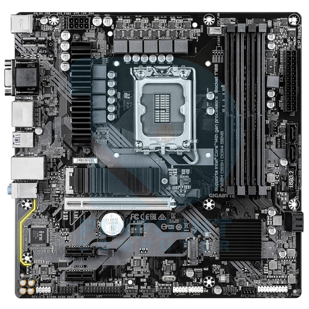 gigabyte b760m ds3h ddr4 gen5 intel motherboard gigabyte b760m ds3h ddr4 gen5 intel motherboard