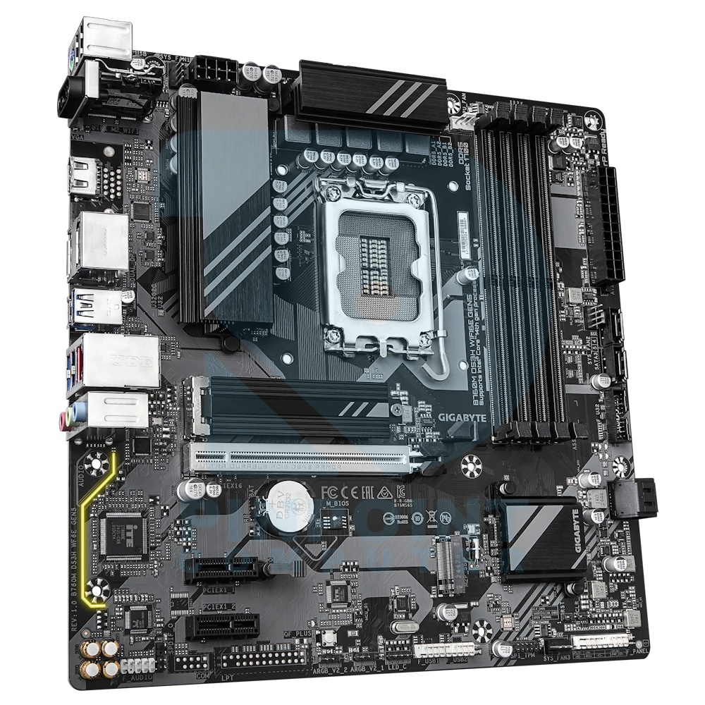 gigabyte b760m ds3h wifi6e gen5 intel motherboard gigabyte b760m ds3h wifi6e gen5 intel motherboard