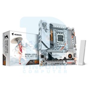 gigabyte b850m aorus elite wifi7 ice p amd motherboard