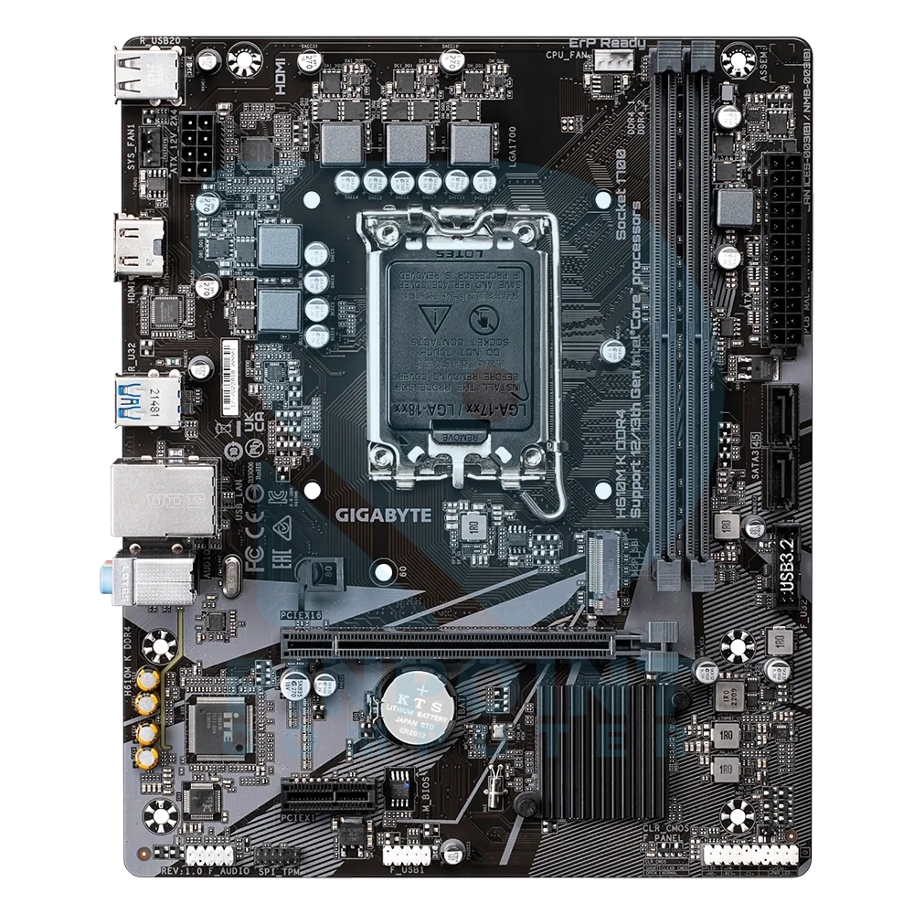 gigabyte h610m k ddr4 intel motherboard gigabyte h610m k ddr4 intel motherboard