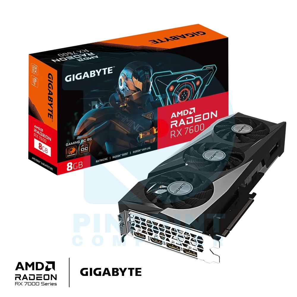 gigabyte radeon rx 7600 fgaming oc 8g gigabyte radeon rx 7600 fgaming oc 8g