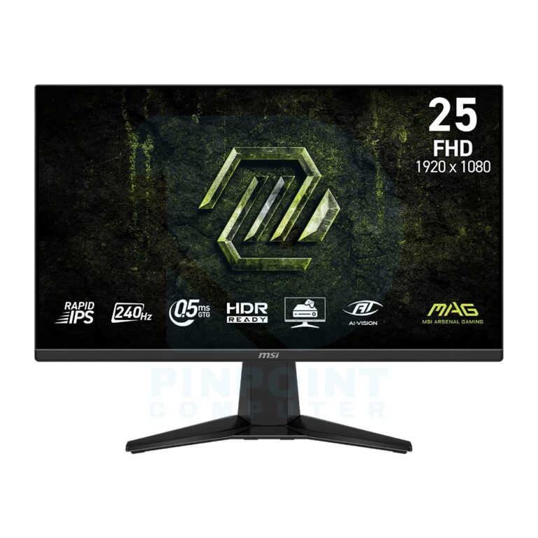 MSi MAG 255F X24 24.5 Inch Rapid IPS FHD 240Hz Gaming Monitor msi mag 255f x24 24.5 inch rapid ips fhd 240hz gaming monitor