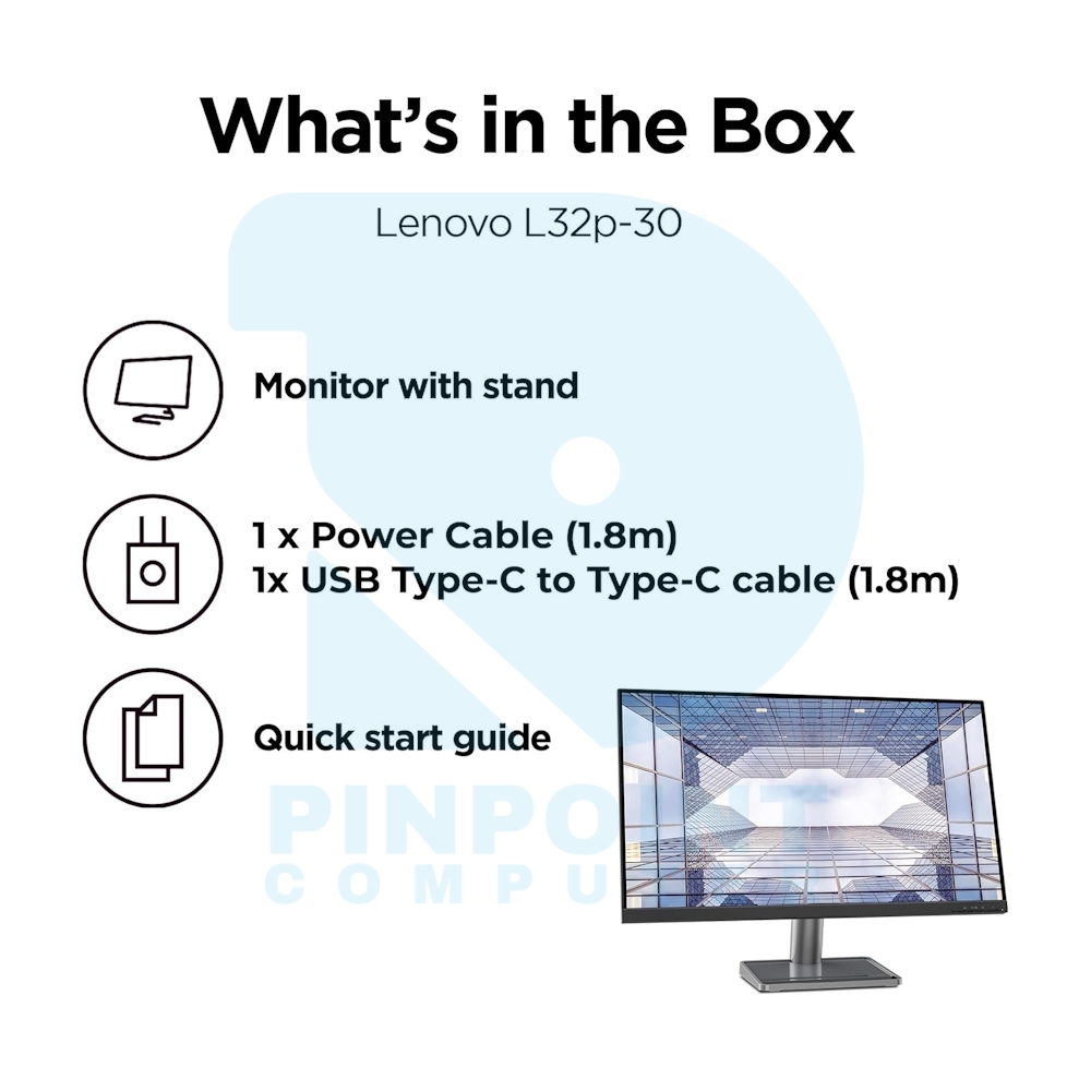 lenovo l32p 30 31.5 inch ips 4k 60hz uhd eye safe monitor lenovo l32p 30 31.5 inch ips 4k 60hz uhd eye safe monitor