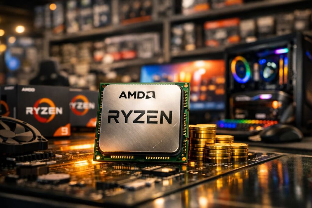 pasar cpu meroket