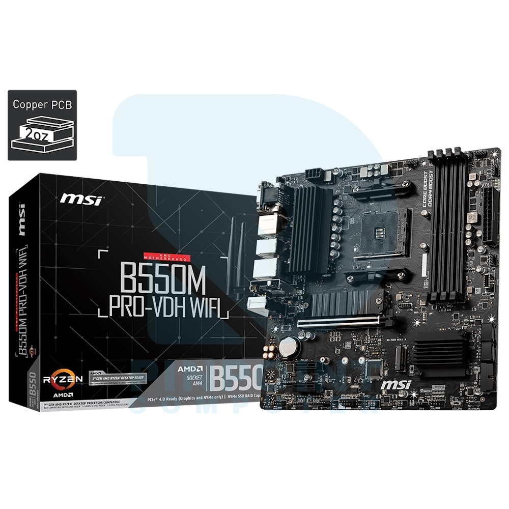 msi b550m pro vdh wifi motherboard amd 01 msi b550m pro vdh wifi motherboard amd 01