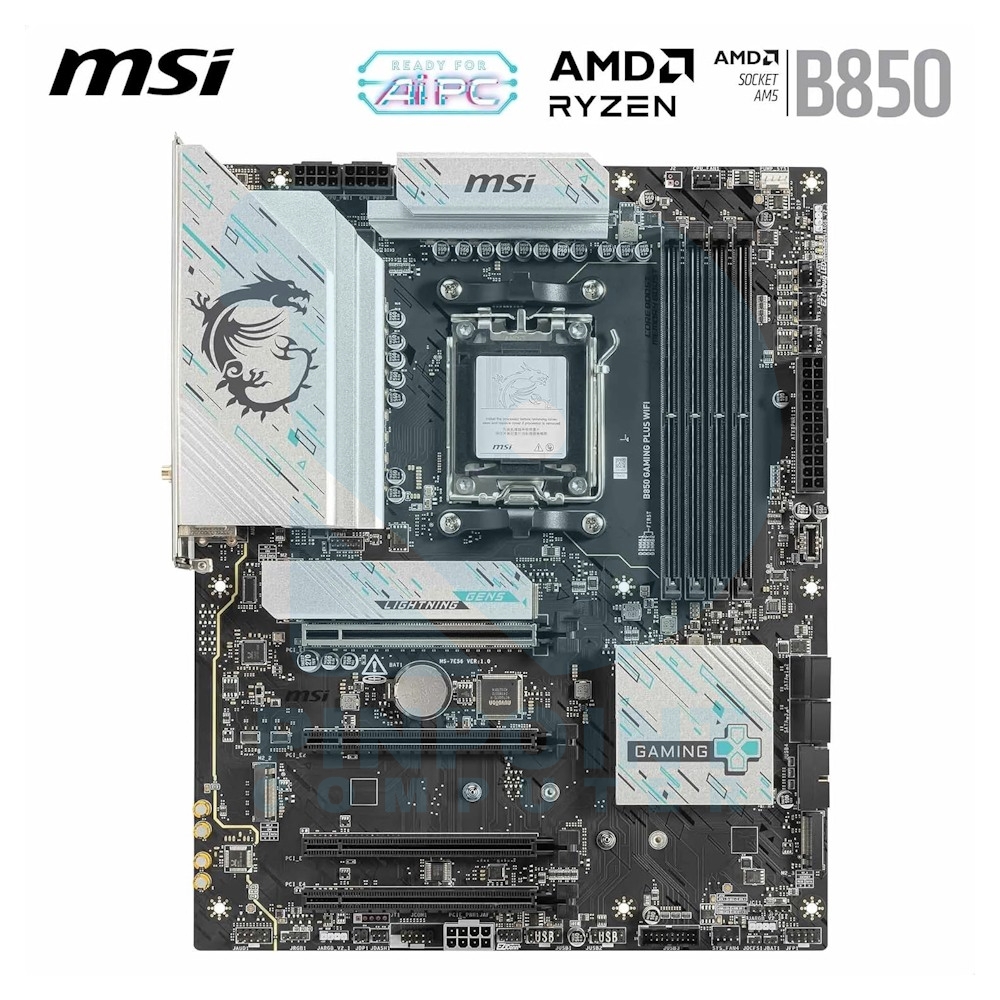 msi b850 gaming plus wifi amd motherboard 02 msi b850 gaming plus wifi amd motherboard 02