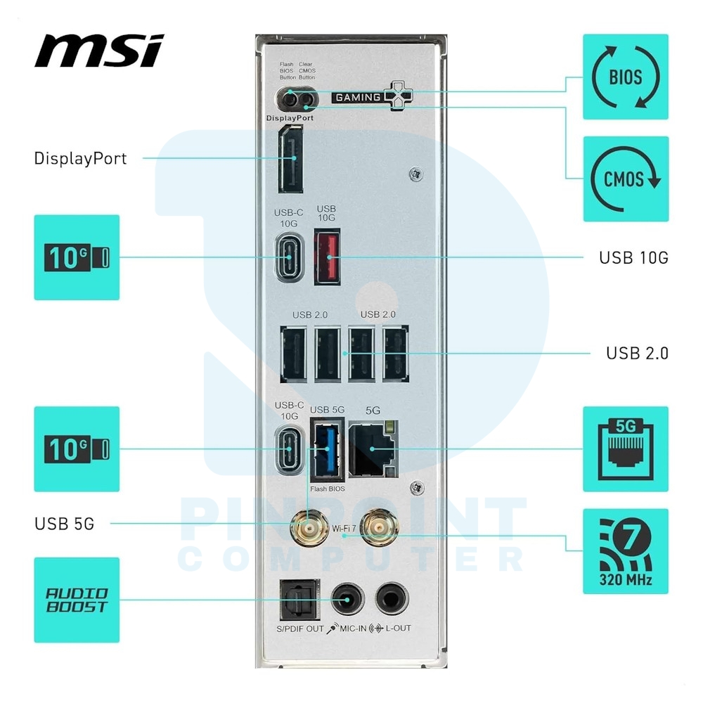 msi b850 gaming plus wifi amd motherboard 06 msi b850 gaming plus wifi amd motherboard 06