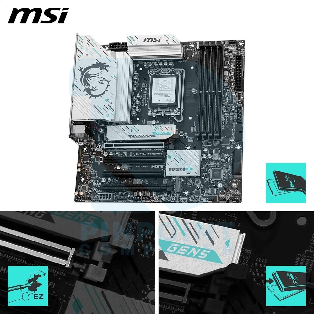 msi b860m gaming plus wifi intel motherboard 03 msi b860m gaming plus wifi intel motherboard 03