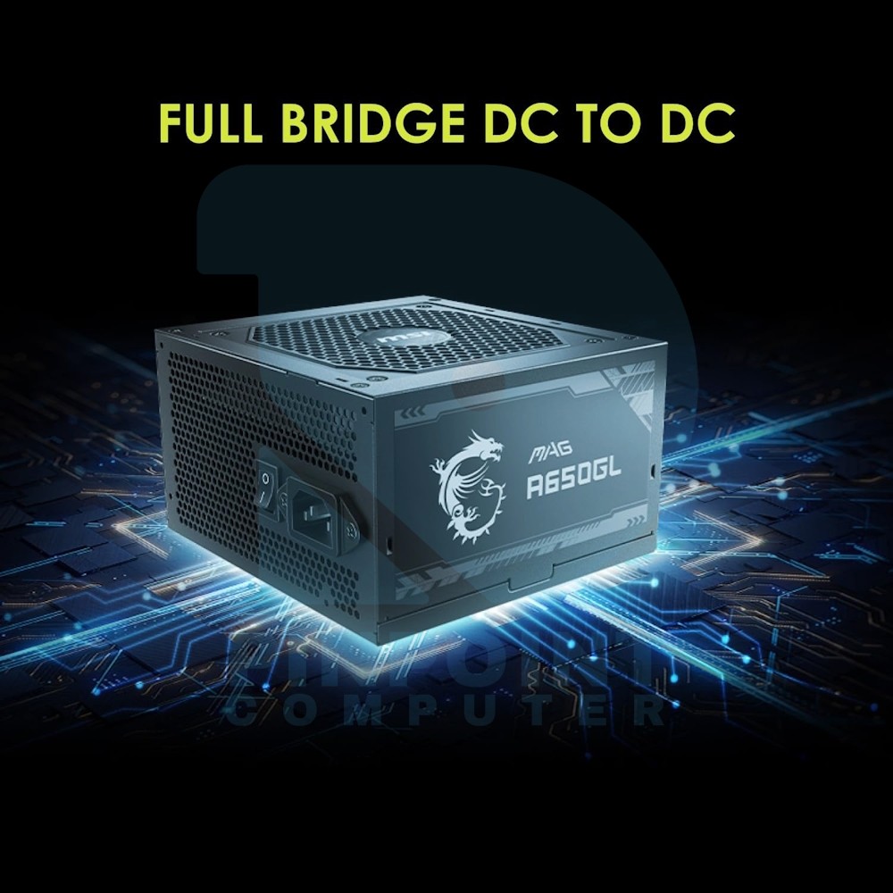msi mag a650gl power supply 650w 80 plus gold 06 msi mag a650gl power supply 650w 80 plus gold 06