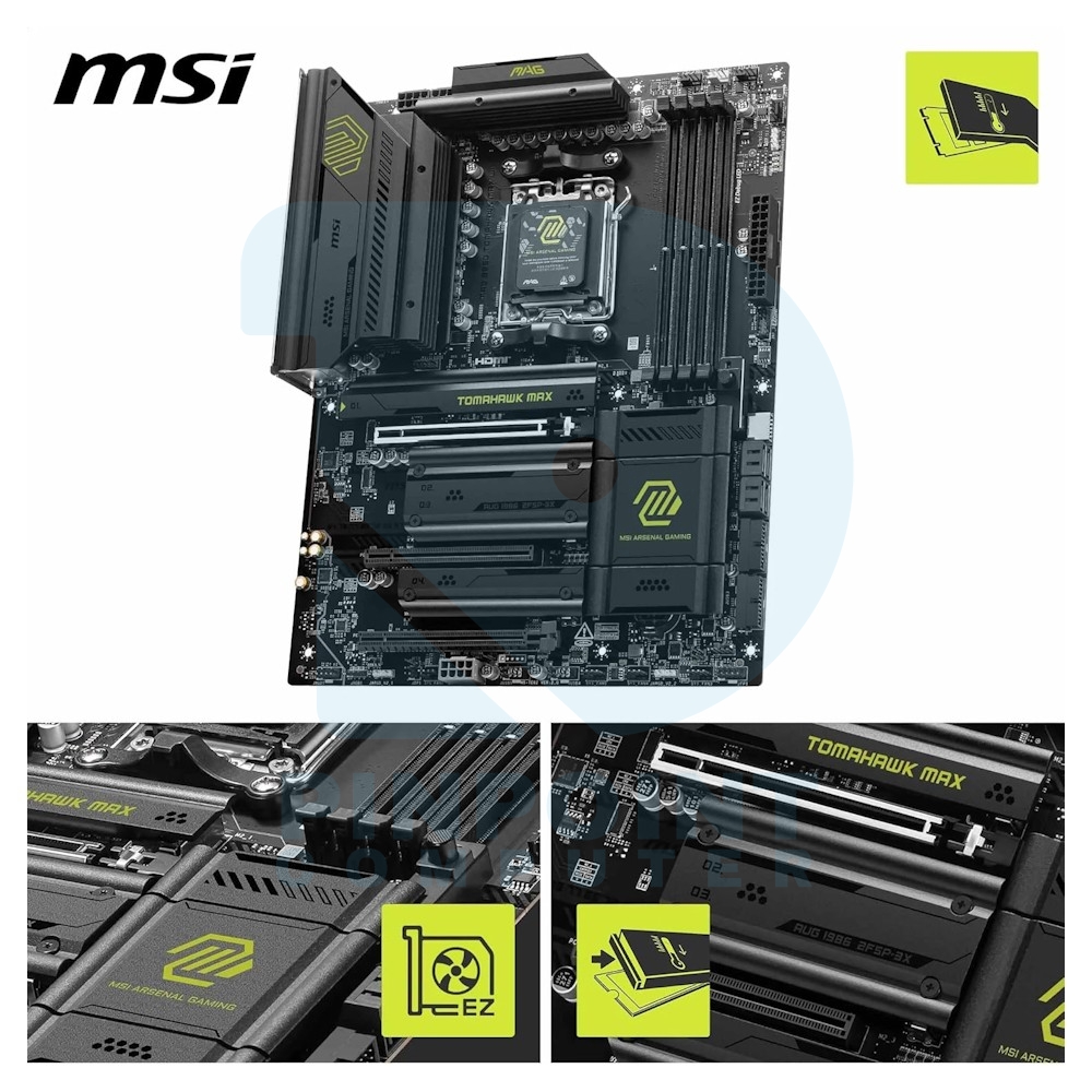 msi mag b850 tomahawk max wifi amd motherboard 03 msi mag b850 tomahawk max wifi amd motherboard 03