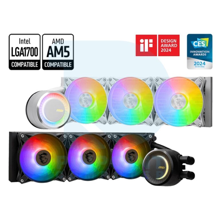 MSi MAG CoreLiquid E360 CPU Liquid Cooler msi mag coreliquid e360 cpu cooler 01