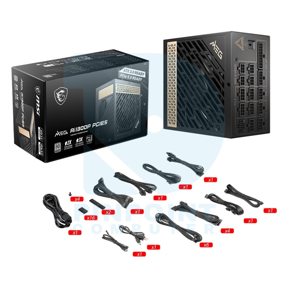 msi meg ai1300p pcie5 power supply 05 msi meg ai1300p pcie5 power supply 05