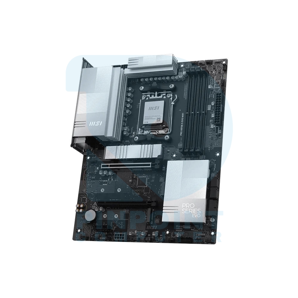 msi pro x870e s evo wifi amd motherboard 03 msi pro x870e s evo wifi amd motherboard 03