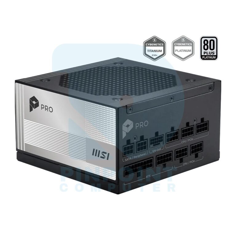 MSi Pro A850PL PCIE5 80 Plus Platinum Power Supply msi pro a850pl pcie5 80 plus platinum power supply 01
