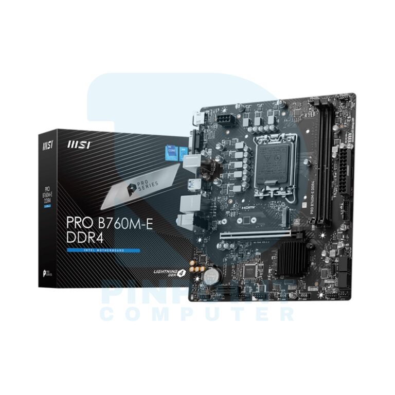 msi pro b760m e ddr4 intel motherboard 01