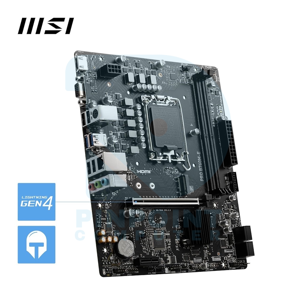msi pro b760m e intel motherboard 05 msi pro b760m e intel motherboard 05