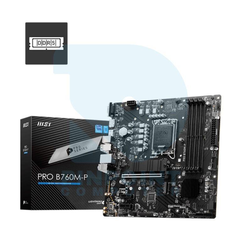 msi pro b760m p intel motherboard 01