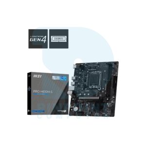 msi pro h610m s ddr5 intel motherboard 01