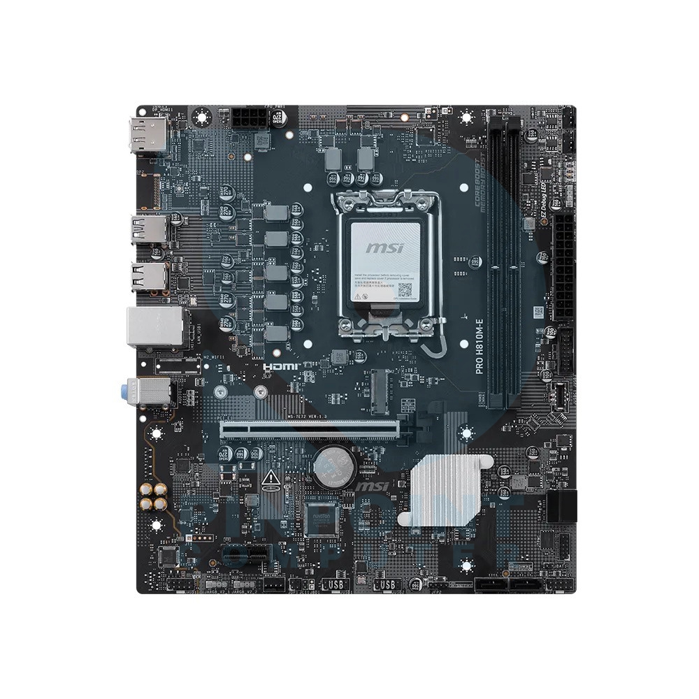 msi pro h810m e intel motherboard 02 msi pro h810m e intel motherboard 02