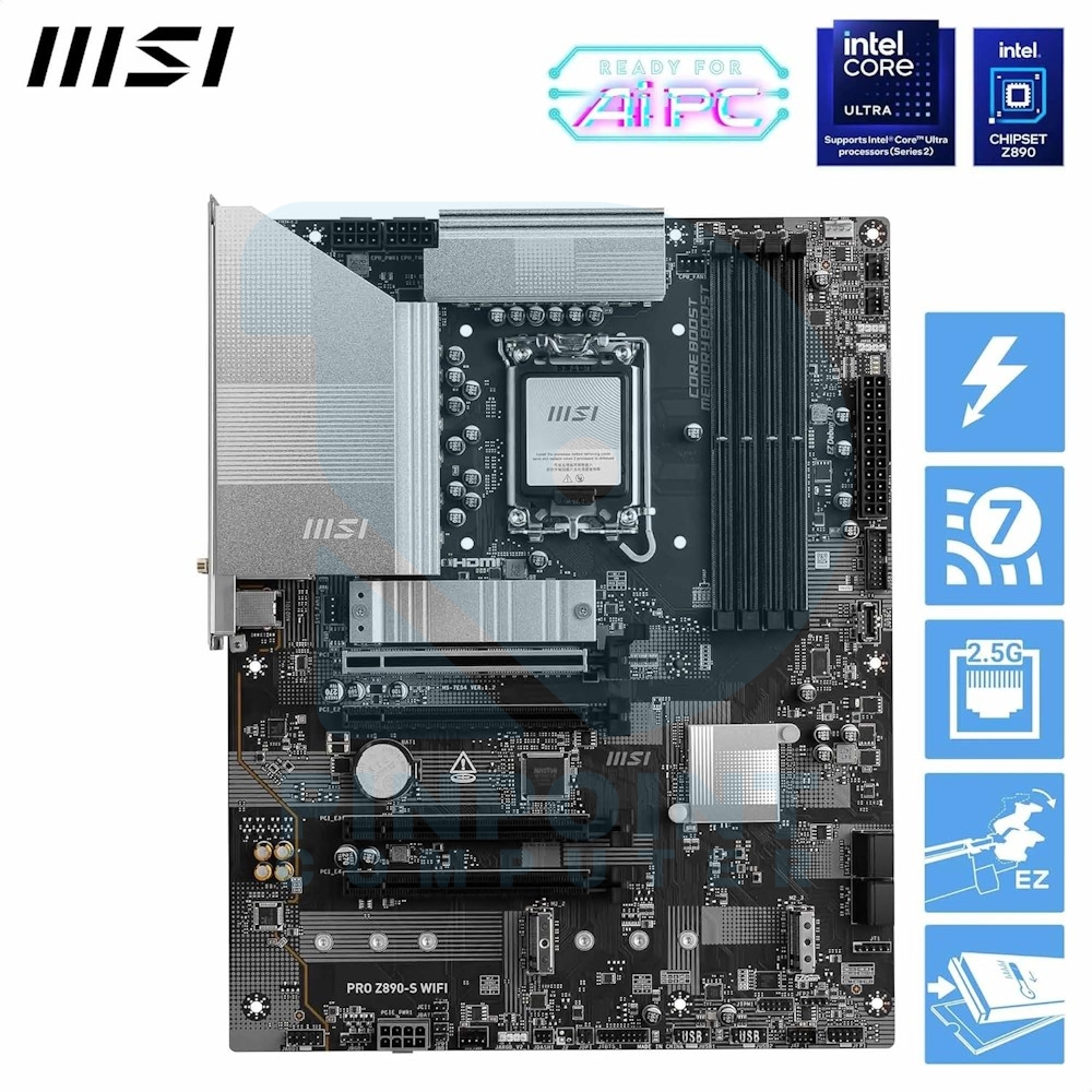 msi pro z890 s wifi intel motherboard 02 msi pro z890 s wifi intel motherboard 02