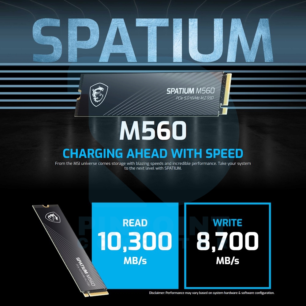 msi spatium m560 pcie 5.0 nvme m.2 ssd 01 msi spatium m560 pcie 5.0 nvme m.2 ssd 01
