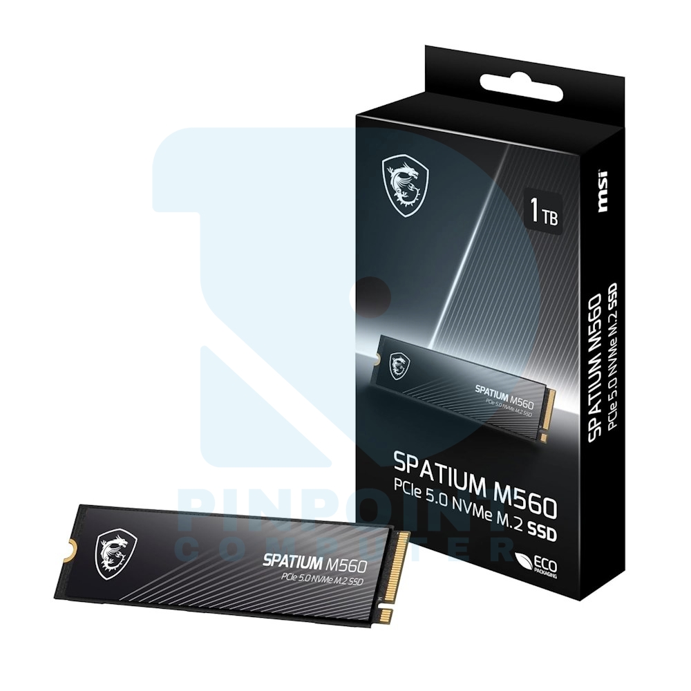 msi spatium m560 pcie 5.0 nvme m.2 ssd 1tb
