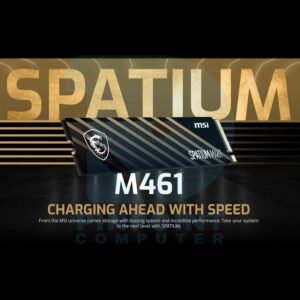 msi spatium m461 pcie 4.0 nvme m.2