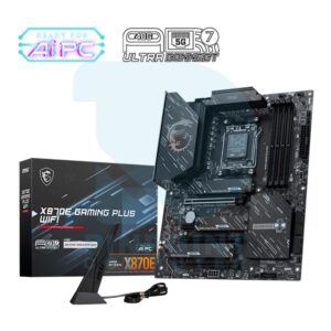 msi x870e gaming plus wifi amd motherboard 01