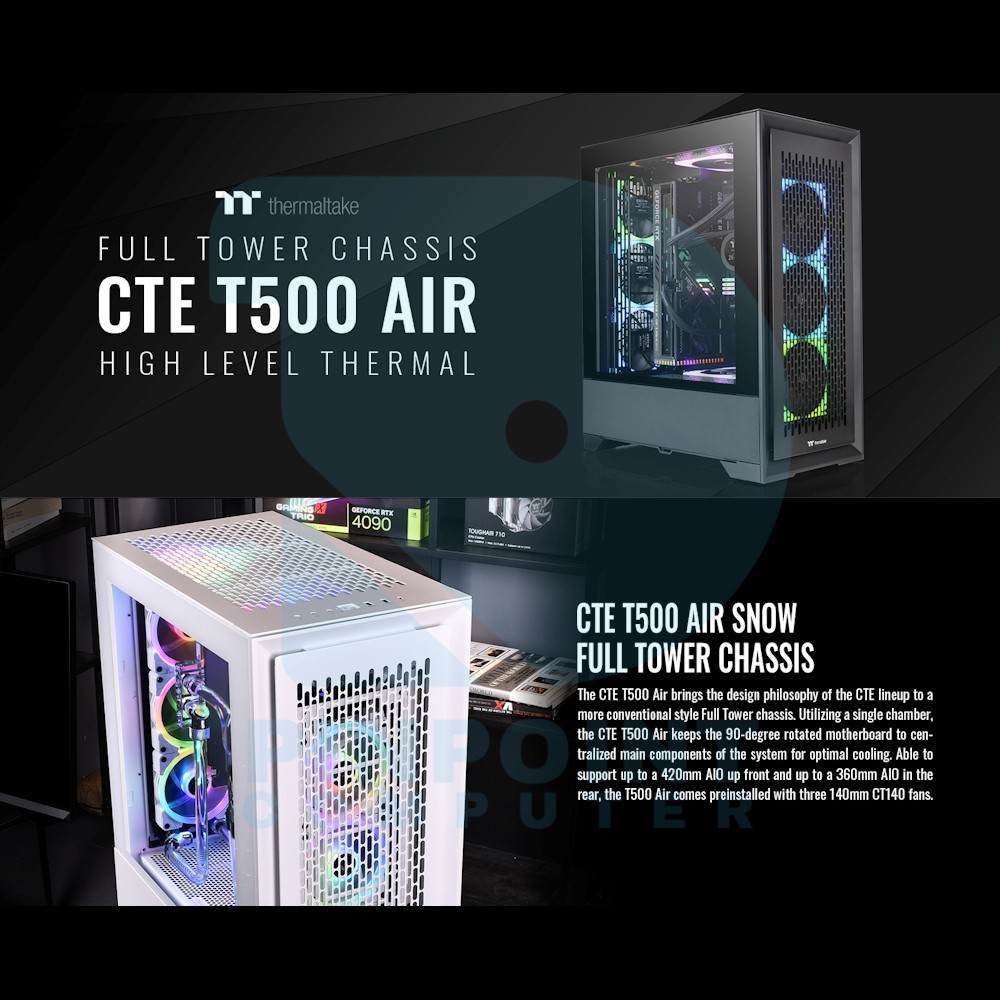 thermaltake cte t500 air full tower chassis 04 thermaltake cte t500 air full tower chassis 04