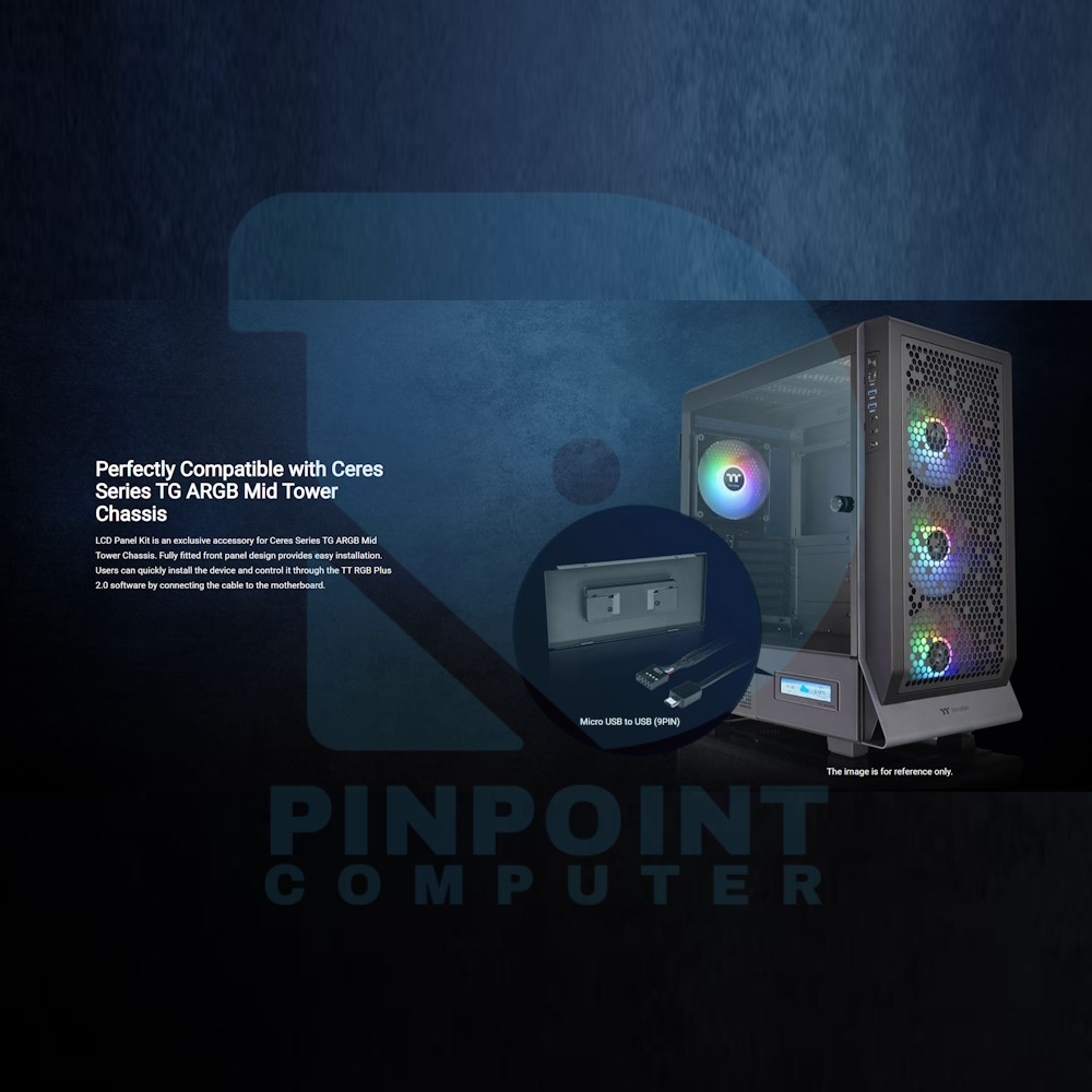 thermaltake lcd panel kit for ceres series 05 thermaltake lcd panel kit for ceres series 05