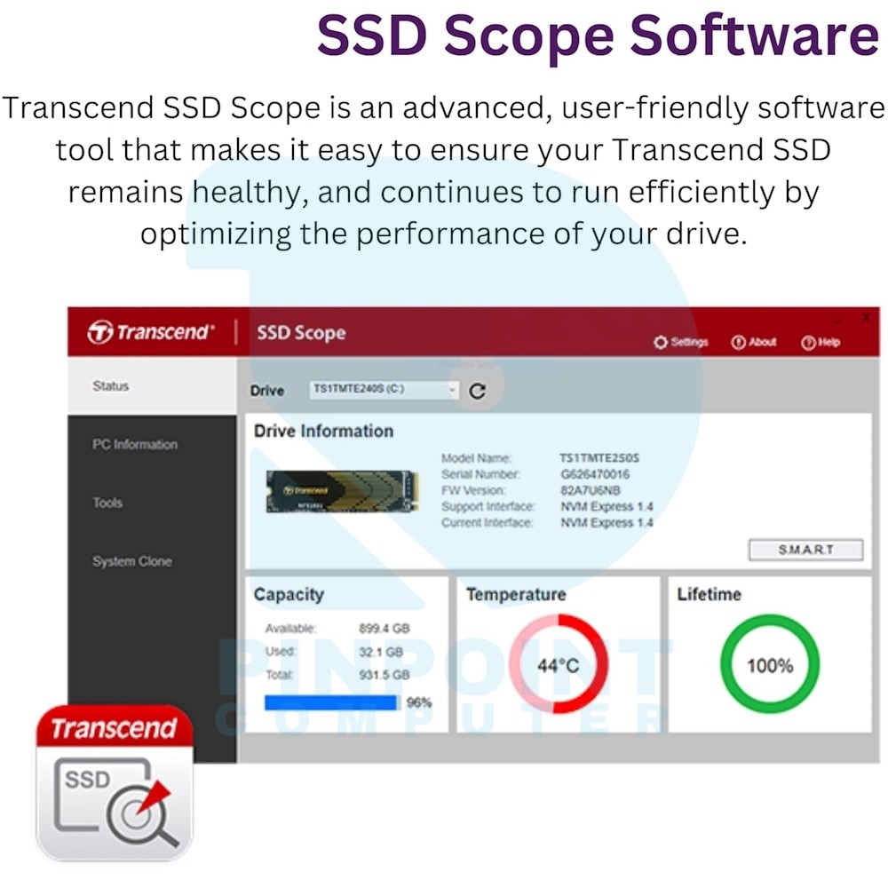 transcend pcie gen4x4 nvme ssd 245s 07 transcend pcie gen4x4 nvme ssd 245s 07