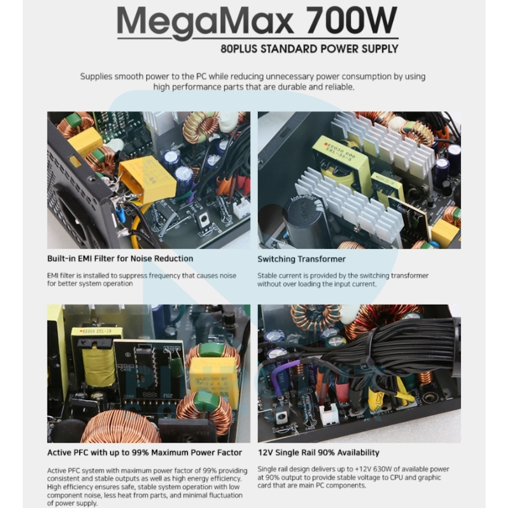 zalman megamax txii 80 plus standard power suppply 02 zalman megamax txii 80 plus standard power suppply 02