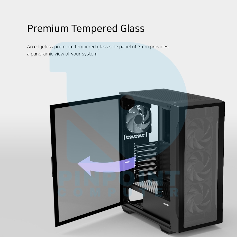 zalman i3 neo tempered glass atx mid tower pc case 04 zalman i3 neo tempered glass atx mid tower pc case 04