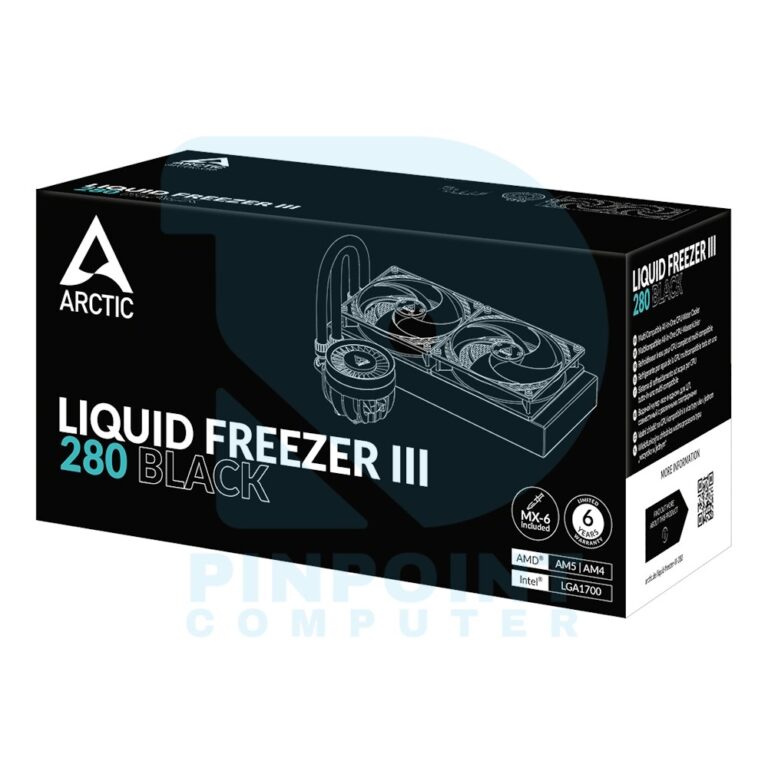 ARCTIC Liquid Freezer III 280 Multi Compatible All-in-One CPU Water Cooler arctic liquid freezer iii 280 multi compatible all in one cpu water cooler 01
