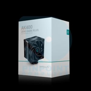 deepcool ak400 zero dark plus dual fan performance cpu cooler 01