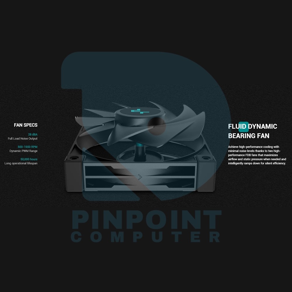 deepcool ak400 zero dark plus dual fan performance cpu cooler 05 deepcool ak400 zero dark plus dual fan performance cpu cooler 05