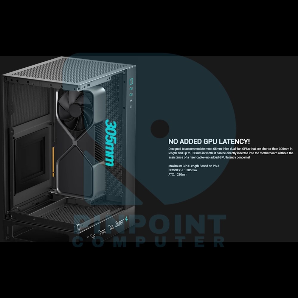 deepcool ch170 digital vertical mini itx with data screen 06 deepcool ch170 digital vertical mini itx with data screen 06