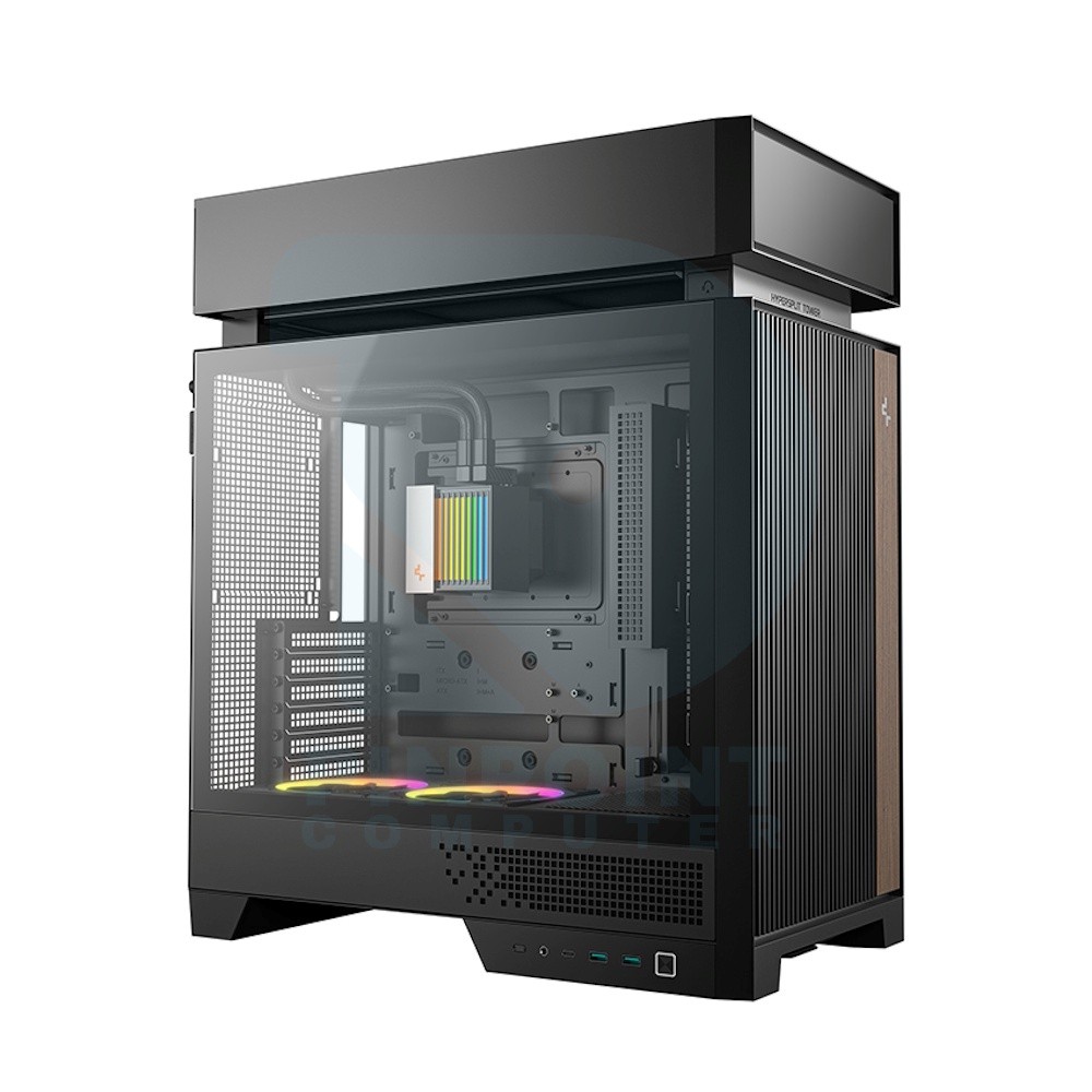 deepcool cl6600 rethinks case design for the liquid cooling era 02 deepcool cl6600 rethinks case design for the liquid cooling era 02