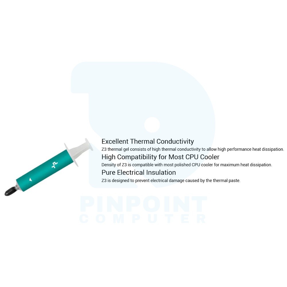 deepcool z3 electrically non conductive thermal paste 03 deepcool z3 electrically non conductive thermal paste 03