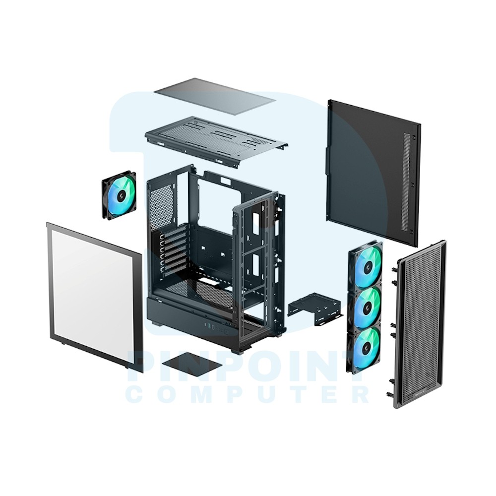 deepcool cc550 4f mid tower pc case 09 deepcool cc550 4f mid tower pc case 09