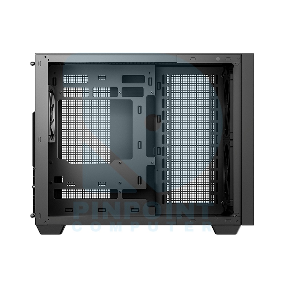 deepcool cg330 mesh 3f dual chamber micro atx pc case 03 deepcool cg330 mesh 3f dual chamber micro atx pc case 03