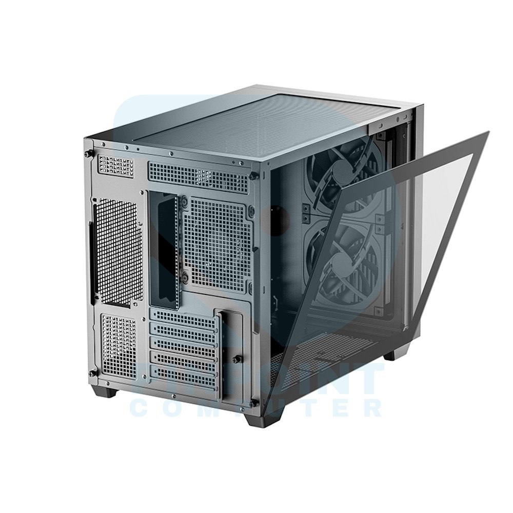 deepcool cg330 mesh 3f dual chamber micro atx pc case 05 deepcool cg330 mesh 3f dual chamber micro atx pc case 05