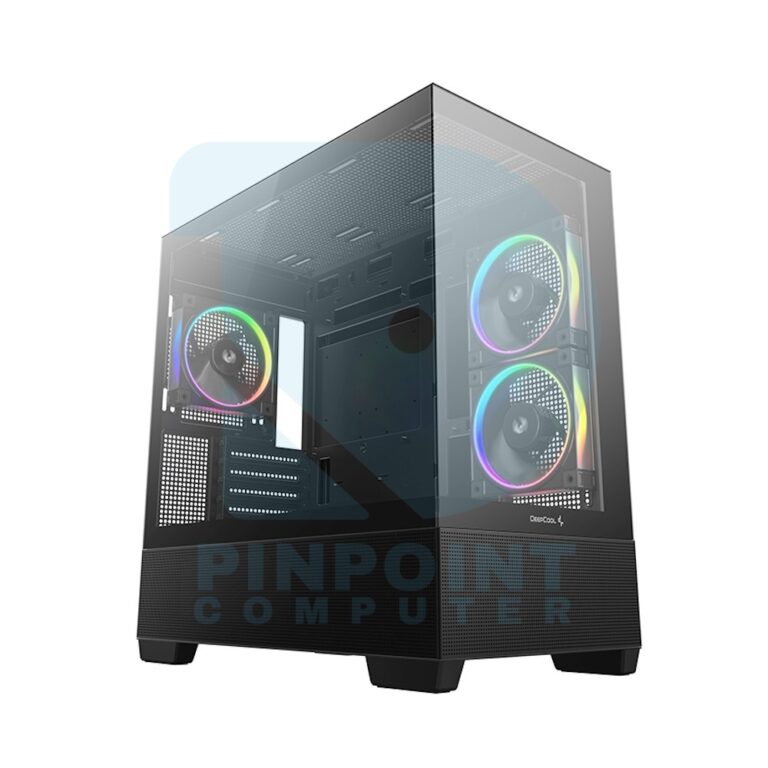 Deepcool CG380 3F Panoramic Micro-ATX PC case deepcool cg380 3f panoramic micro atx pc case 01