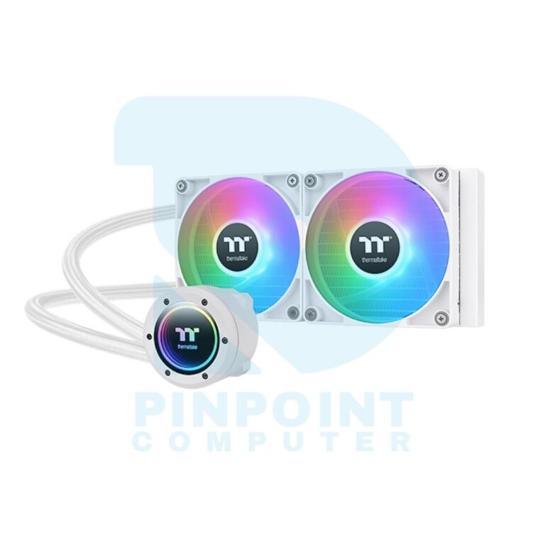 thermaltake th240 v2 argb sync all in one liquid cooler white