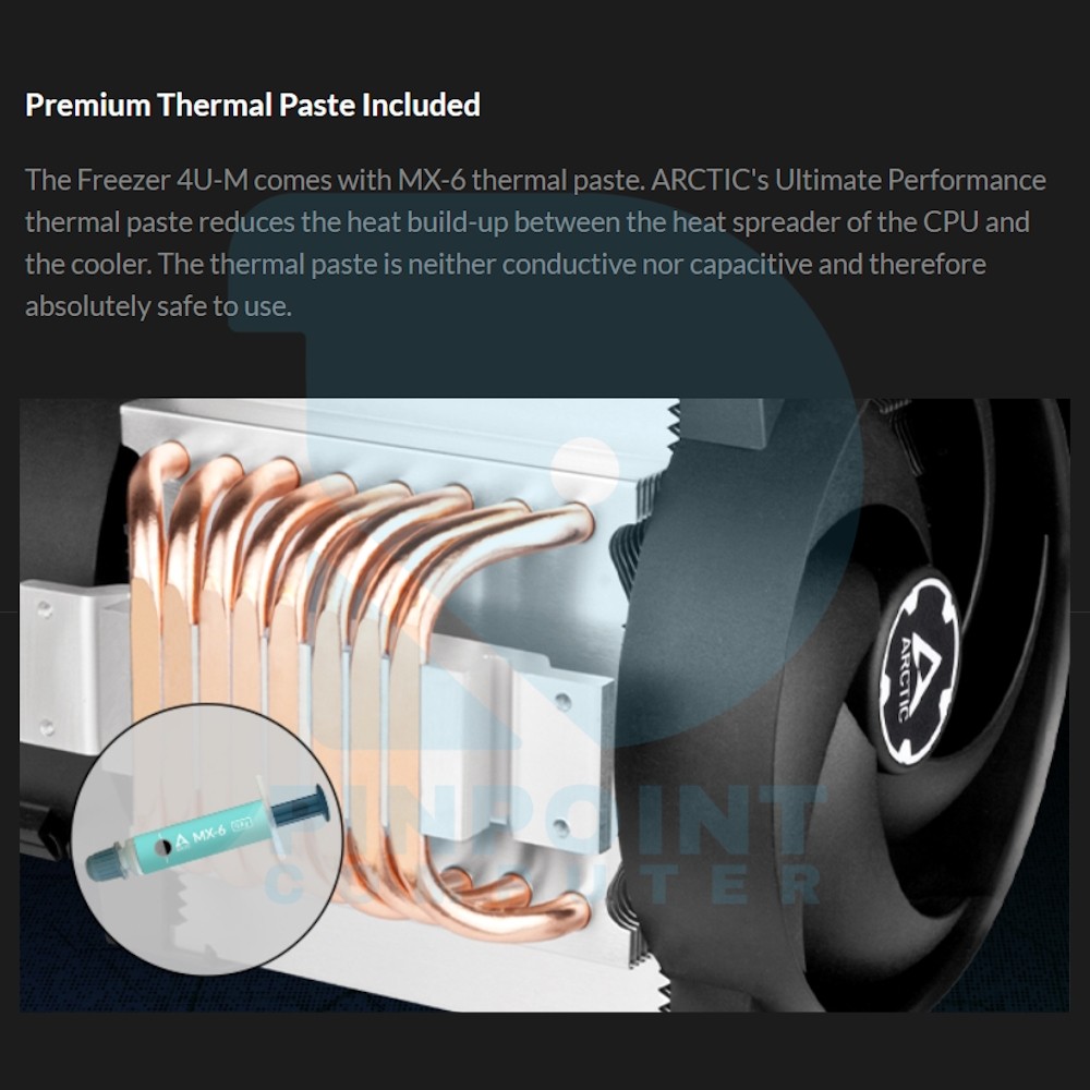 arctic freezer 4u m multicompatible 4u single tower cpu cooler 08 arctic freezer 4u m multicompatible 4u single tower cpu cooler 08